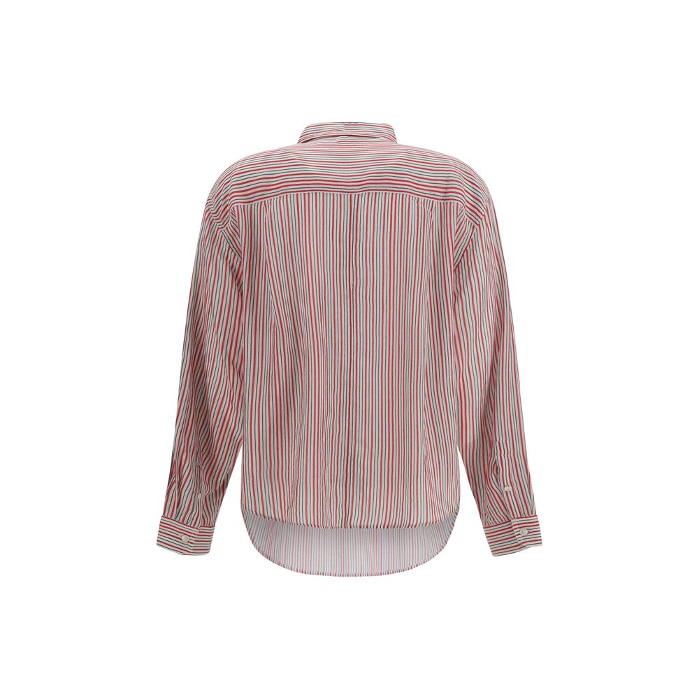 Marant Etoile 100% Cotton shirt in red — view 2