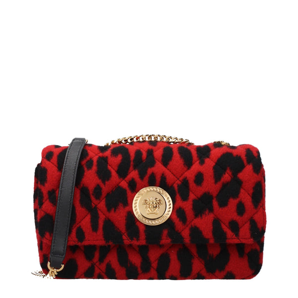 Versace shoulder bag in red