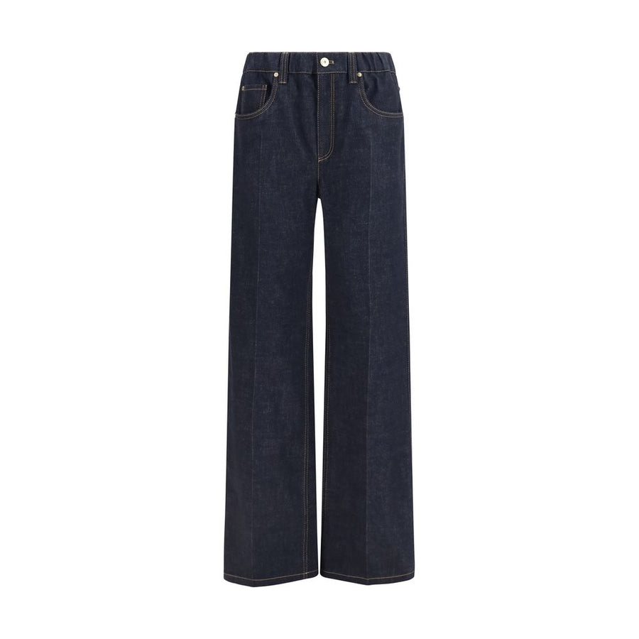 Brunello Cucinelli 100% Cotton jeans in navy