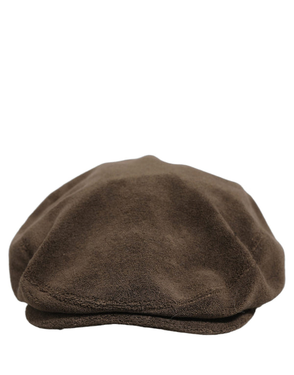 Dolce & Gabbana HAT9988 100% Cotton flat cap in brown