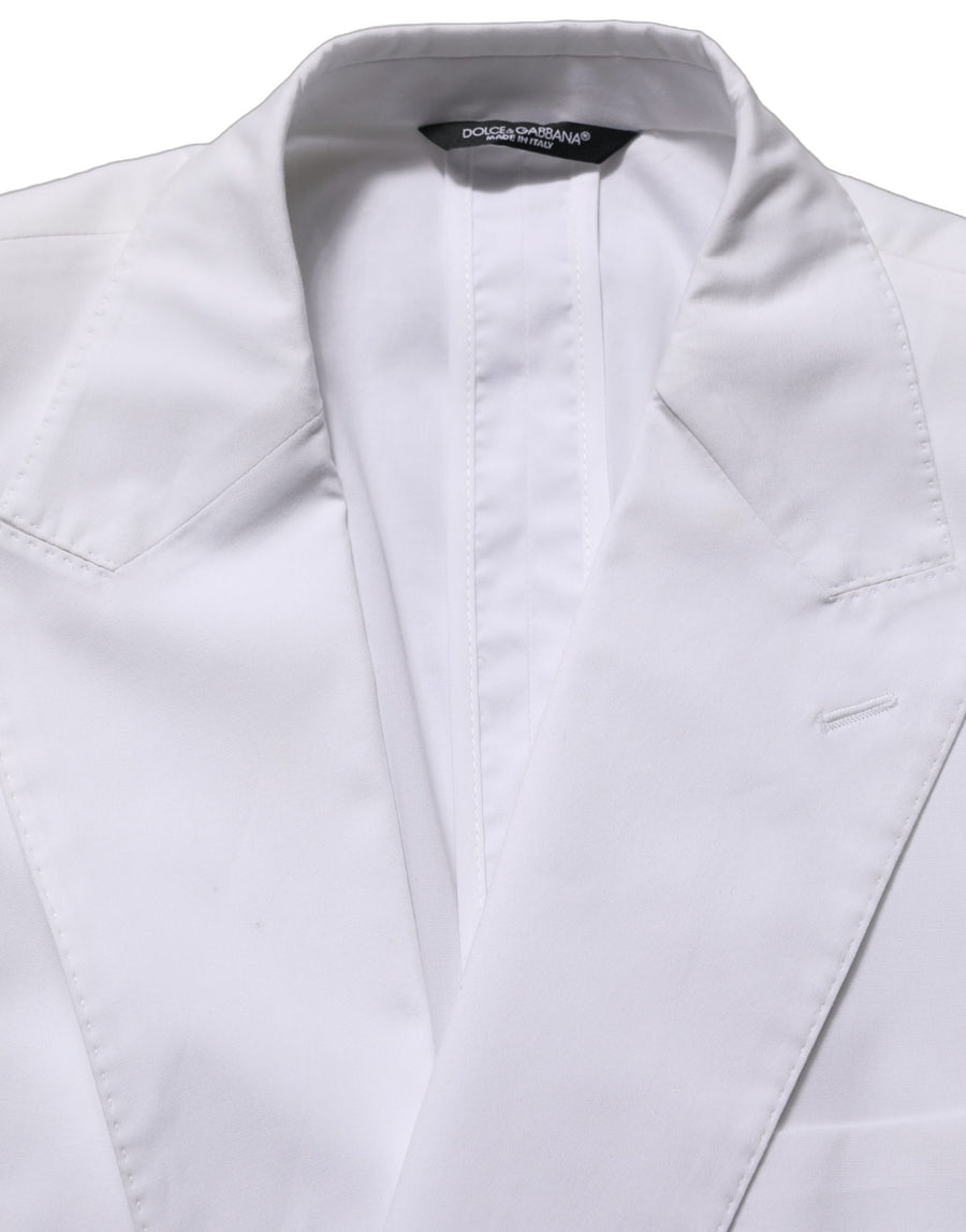 Dolce & Gabbana 97% Cotton blazer in white