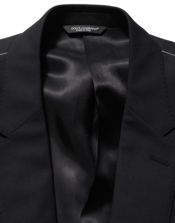 Dolce & Gabbana 97% Virgin Wool blazer in black
