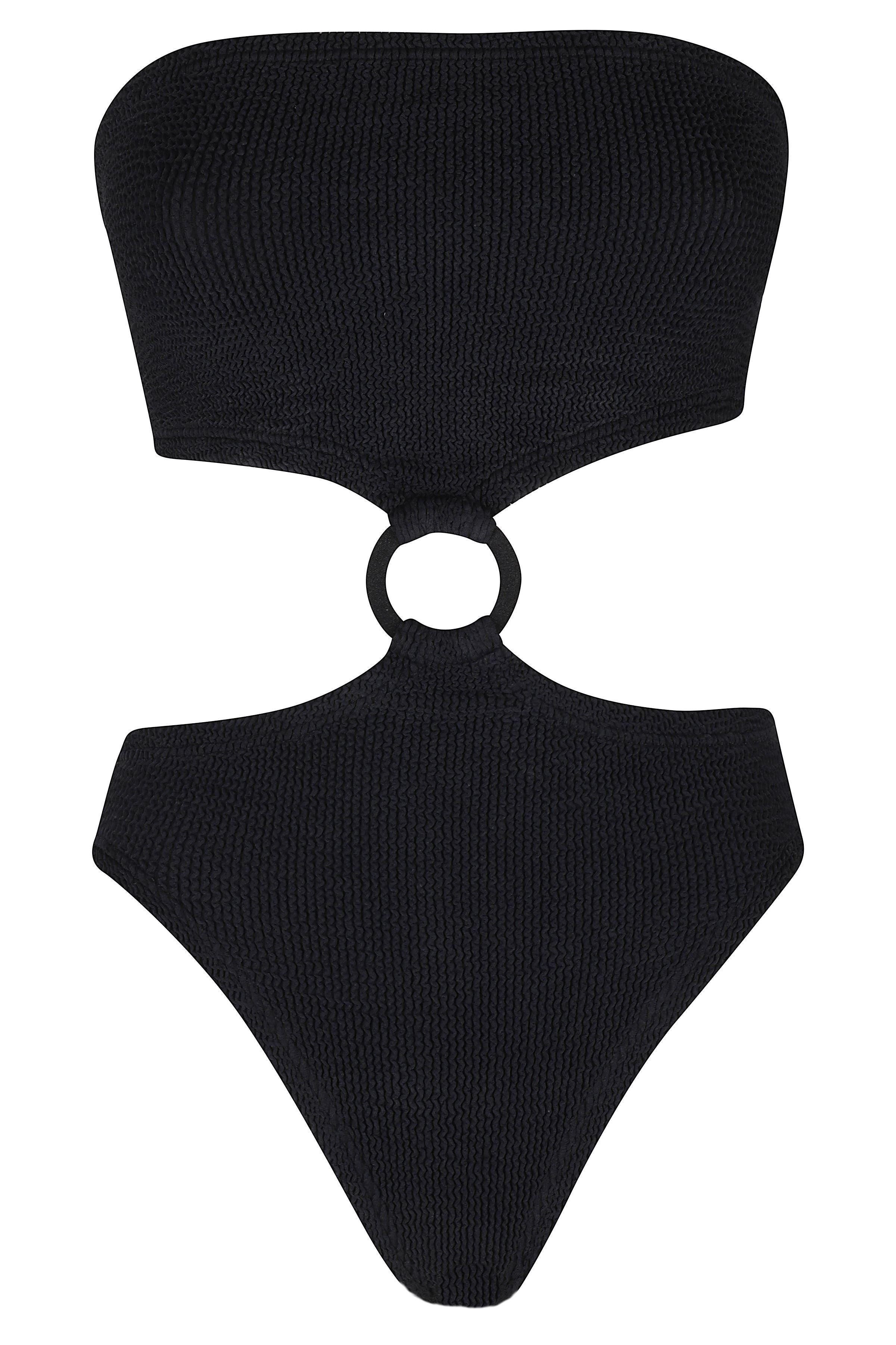 Crinkle Intero Black Pa Ea Costume