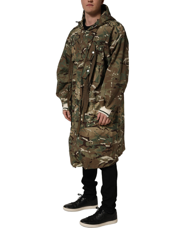 Dolce & Gabbana 100% Nylon coat in multicolor