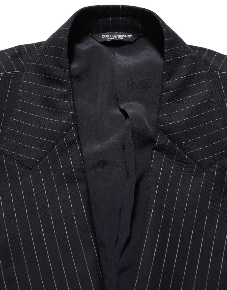 Dolce & Gabbana 85% Wool 15% Silk blazer in black