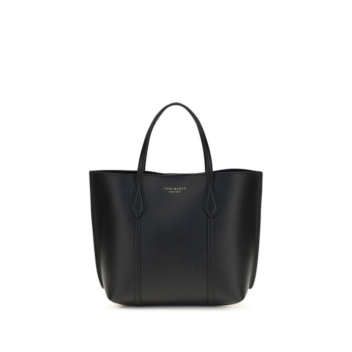 Tory Burch 100% Calf Leather Bos Taurus tote bag in black