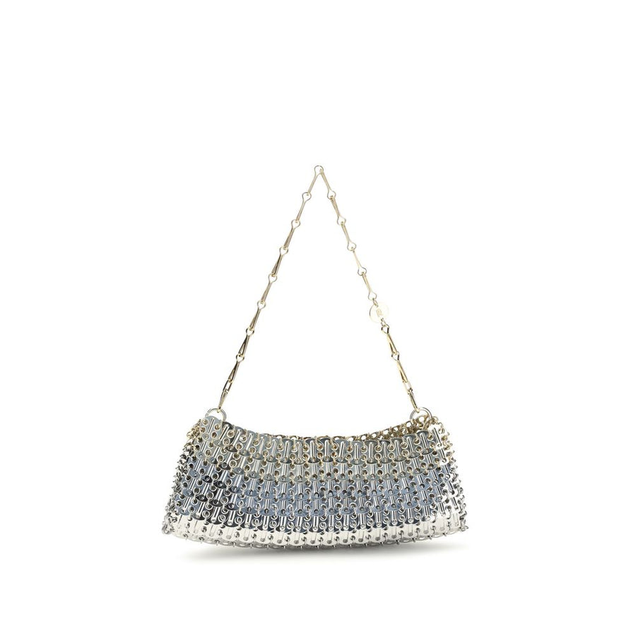 Rabanne 80% Brass shoulder bag in silver