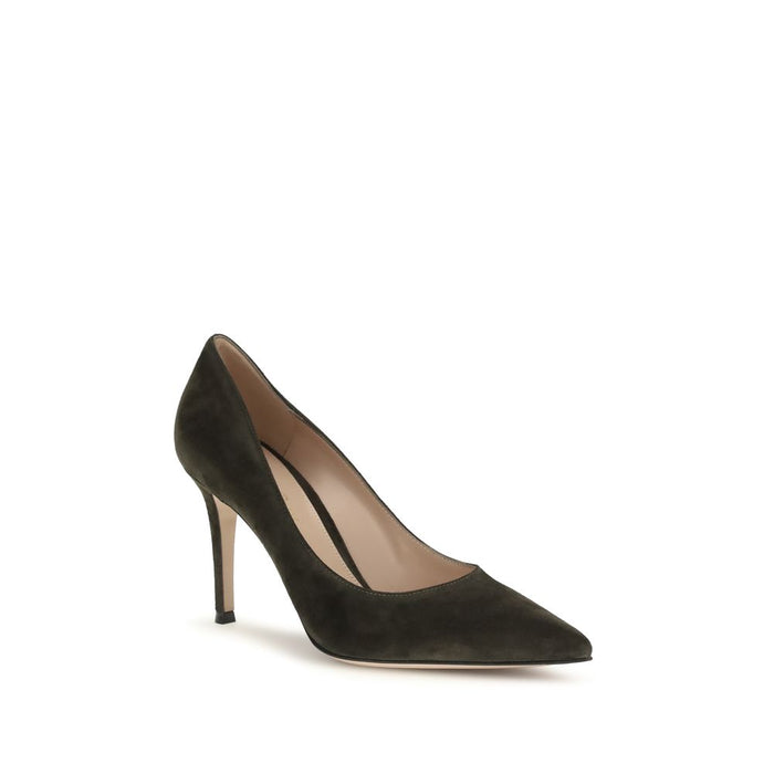 Gianvito Rossi 100% Calf Leather Bos Taurus pump in black — view 2
