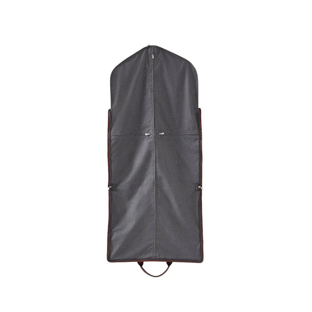 Brunello Cucinelli 65% Polyester garment bag in gray — view 3