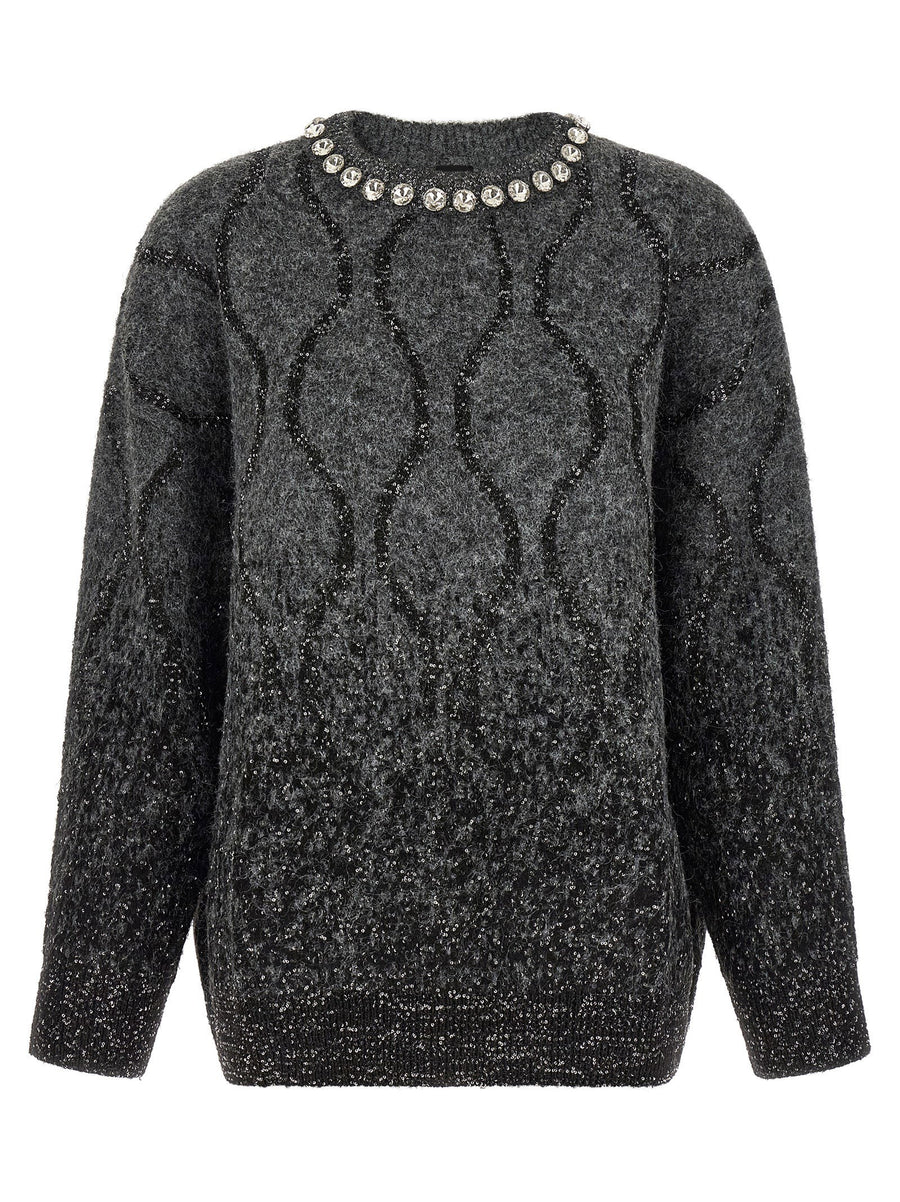 Pinko Renault Sweater — charcoal