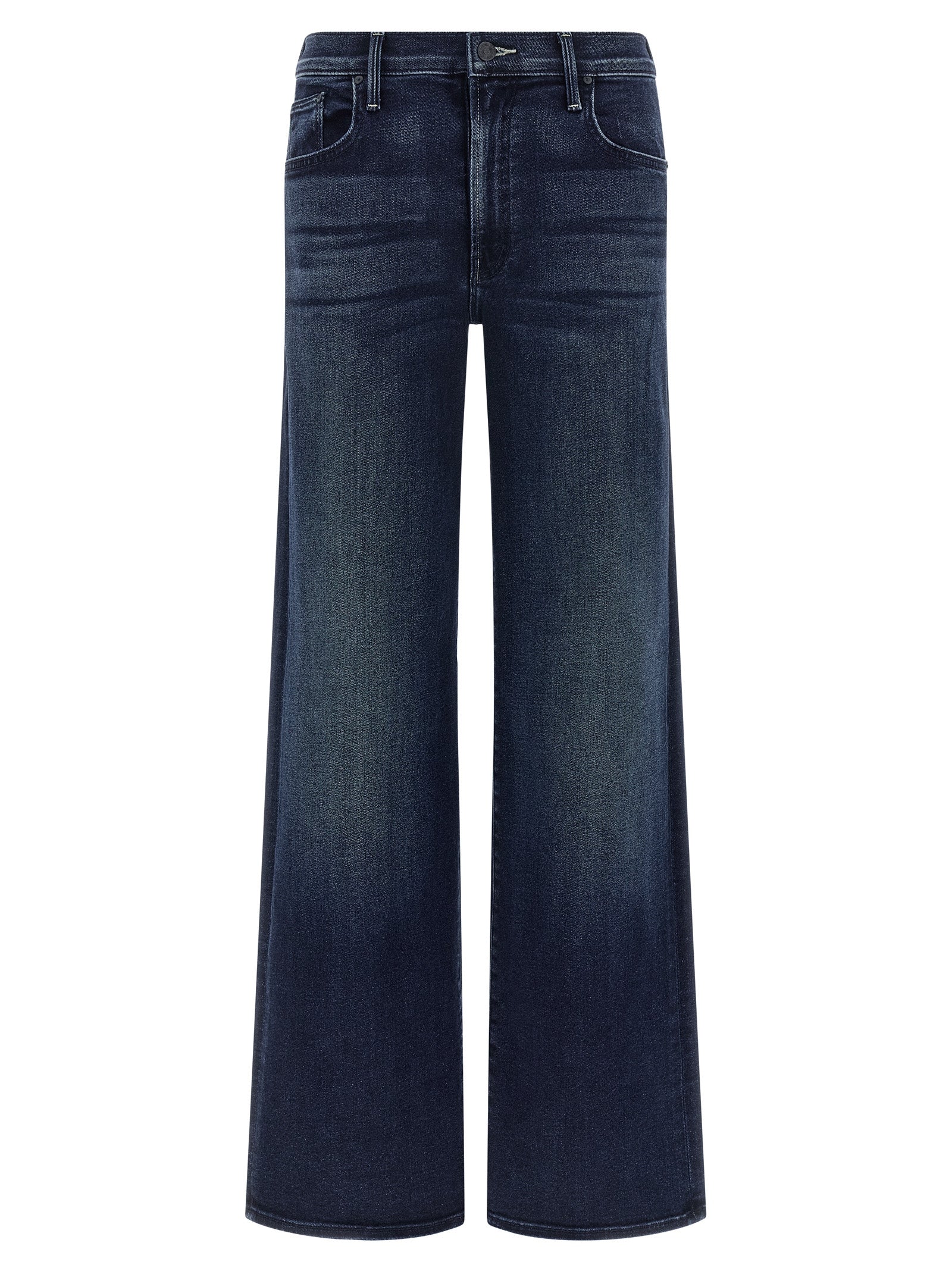 The Mid Rise Maven Sneak jeans Blue Cotton Polyester Polyurethane