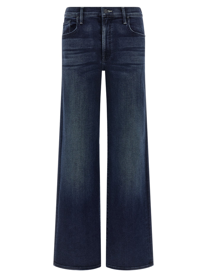 The Mid Rise Maven Sneak jeans Blue Cotton Polyester Polyurethane