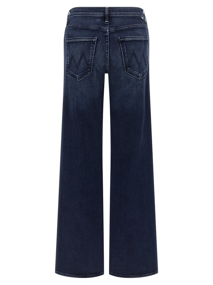 The Mid Rise Maven Sneak jeans Blue Cotton Polyester Polyurethane