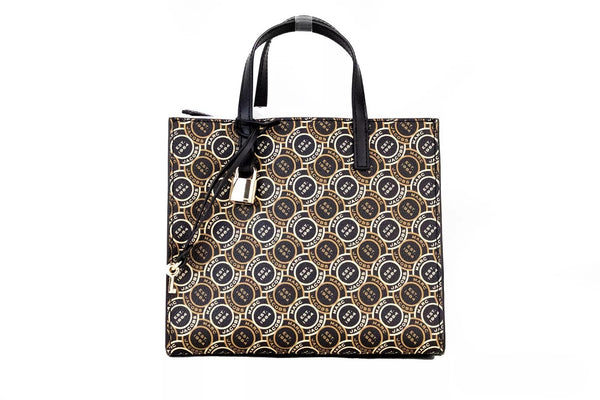 Marc Jacobs Leather tote bag in gold