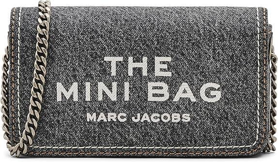 Marc Jacobs Denim mini bag in black