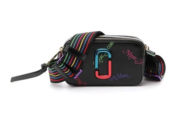 Marc Jacobs Leather crossbody bag in black