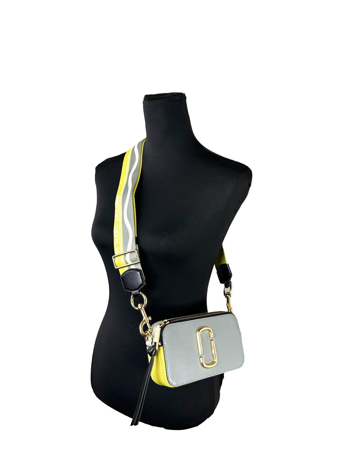 Marc Jacobs The Snapshot New York Crossbody Bag (the Rock) Gold Leather