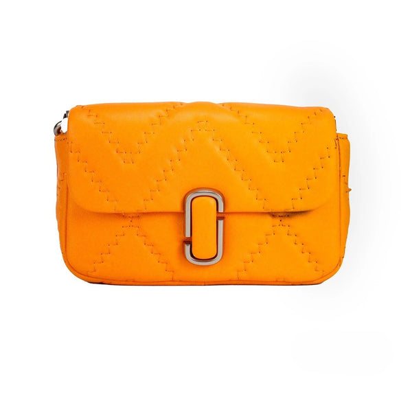 Marc Jacobs Leather shoulder bag in orange