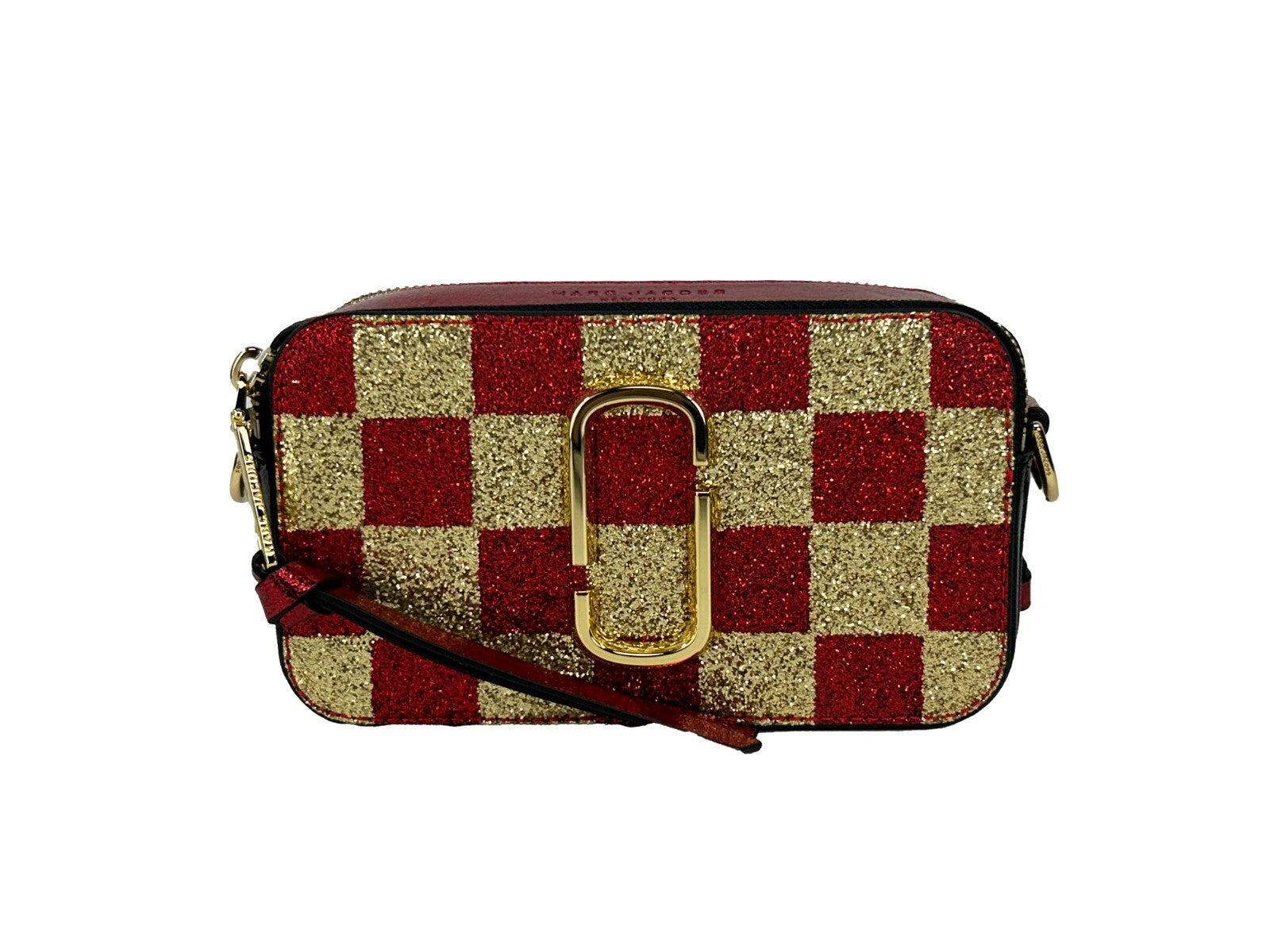 Marc Jacobs The Snapshot Crossbody Bag Gold Leather
