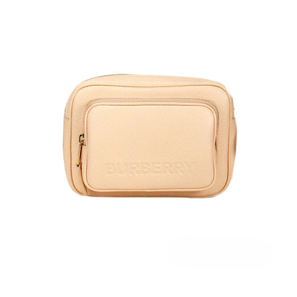 Burberry Grainy leather crossbody bag in peach