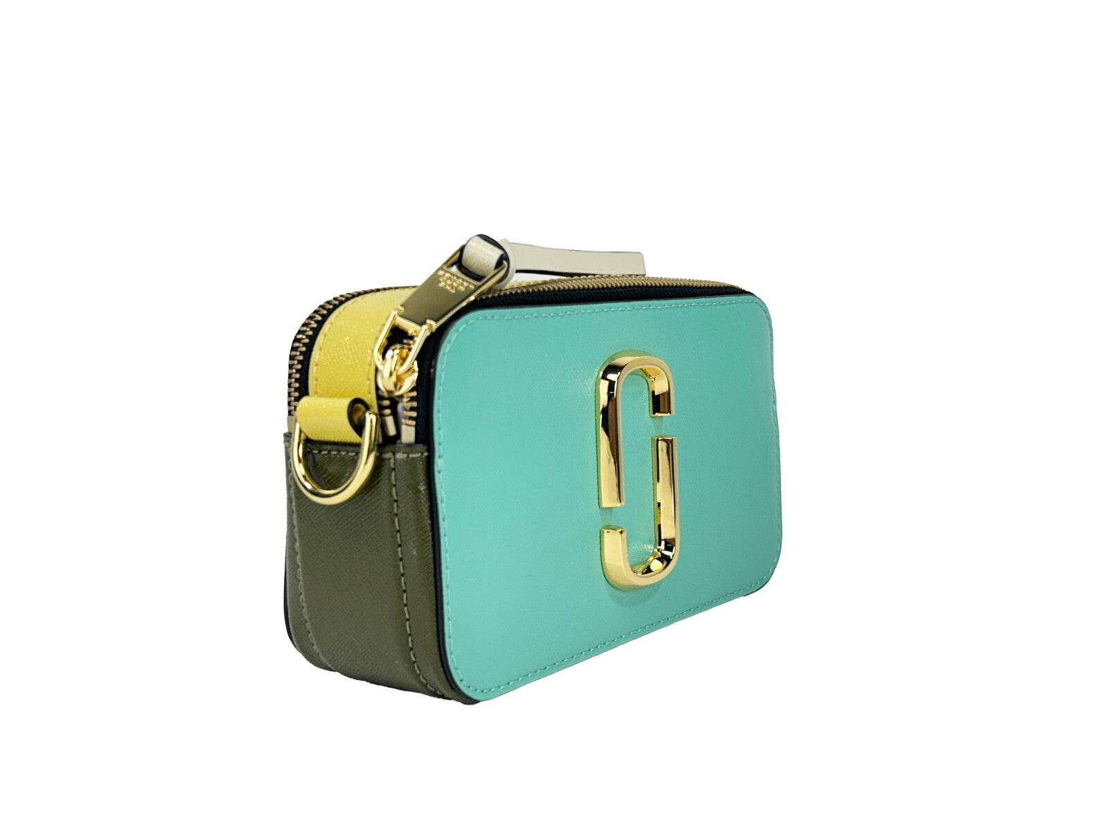 Marc Jacobs The Snapshot Crossbody Bag Gold Leather
