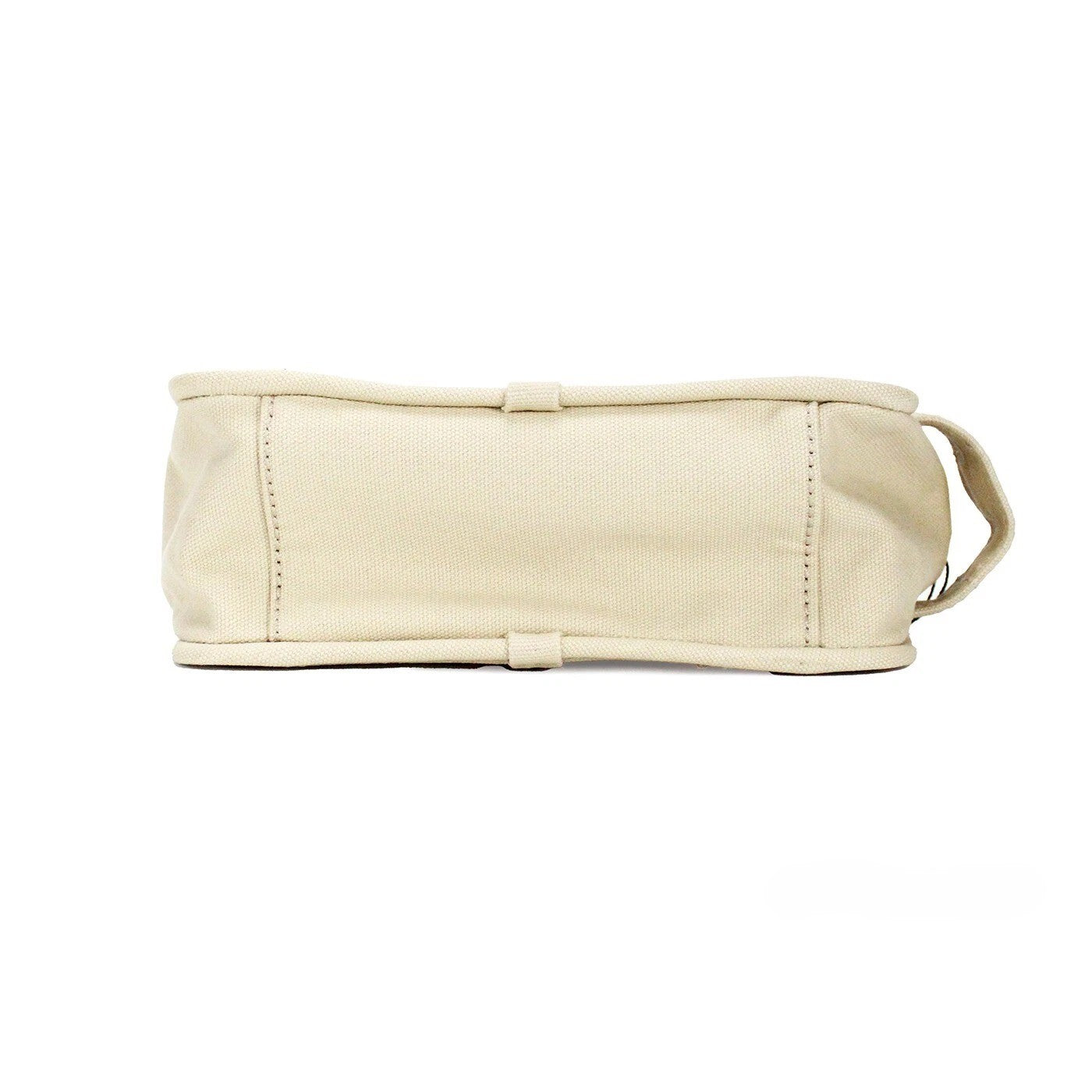 Marc Jacobs The Camera Bag Beige Canvas Crossbody Silver