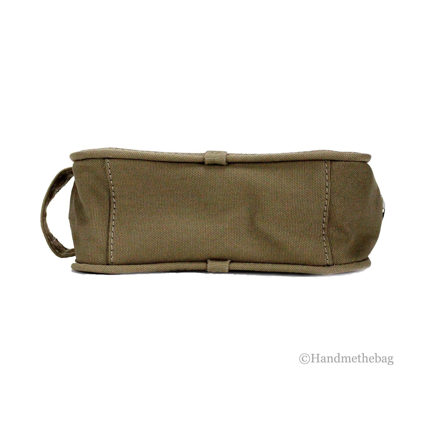 Marc Jacobs M0017040-372 Womens The Camera Bag Slate Green One Size Silver Canvas