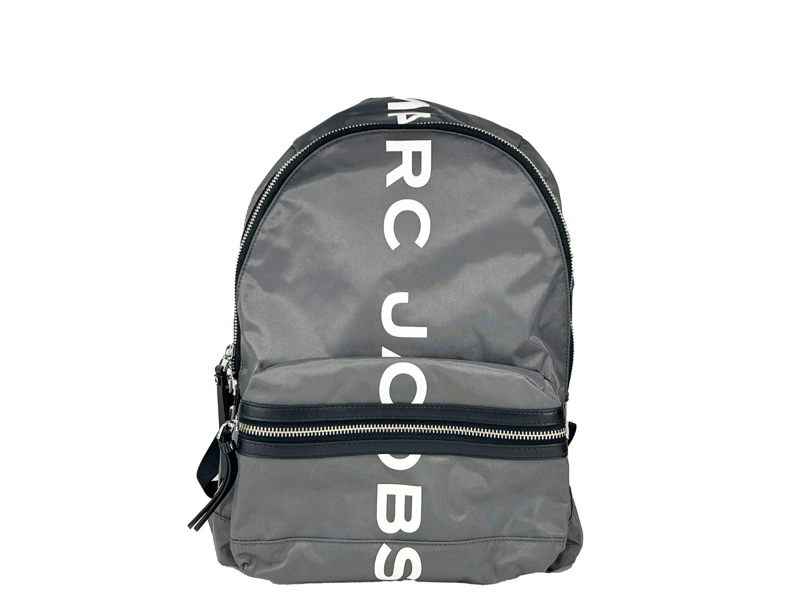 Marc Jacobs Suspiria Nylon Backpack Bookbag Silver