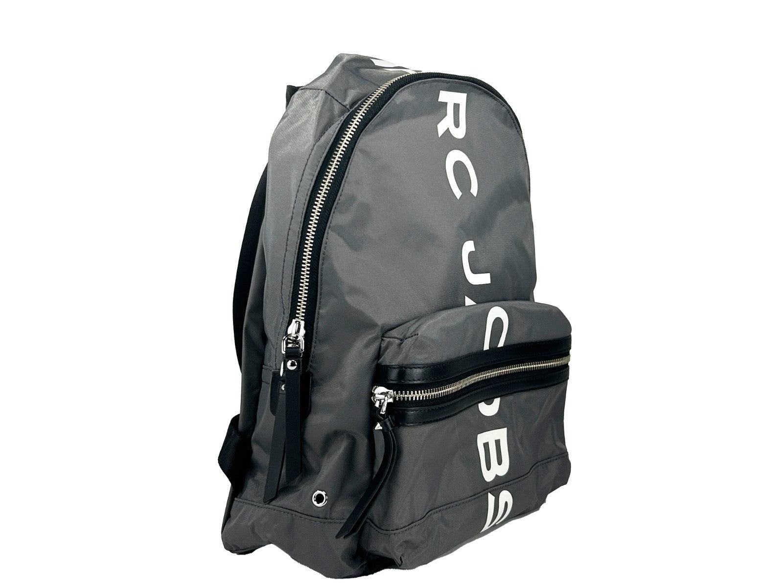 Marc Jacobs Suspiria Nylon Backpack Bookbag Silver