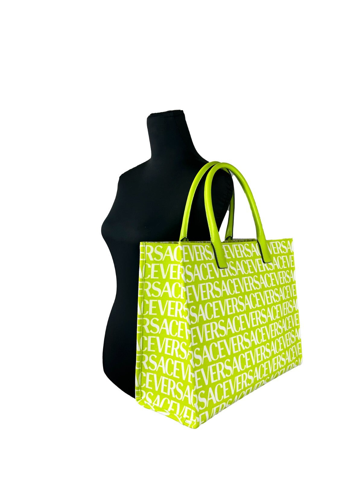 Versace Medusa Large Canvas Tote Bag Gold