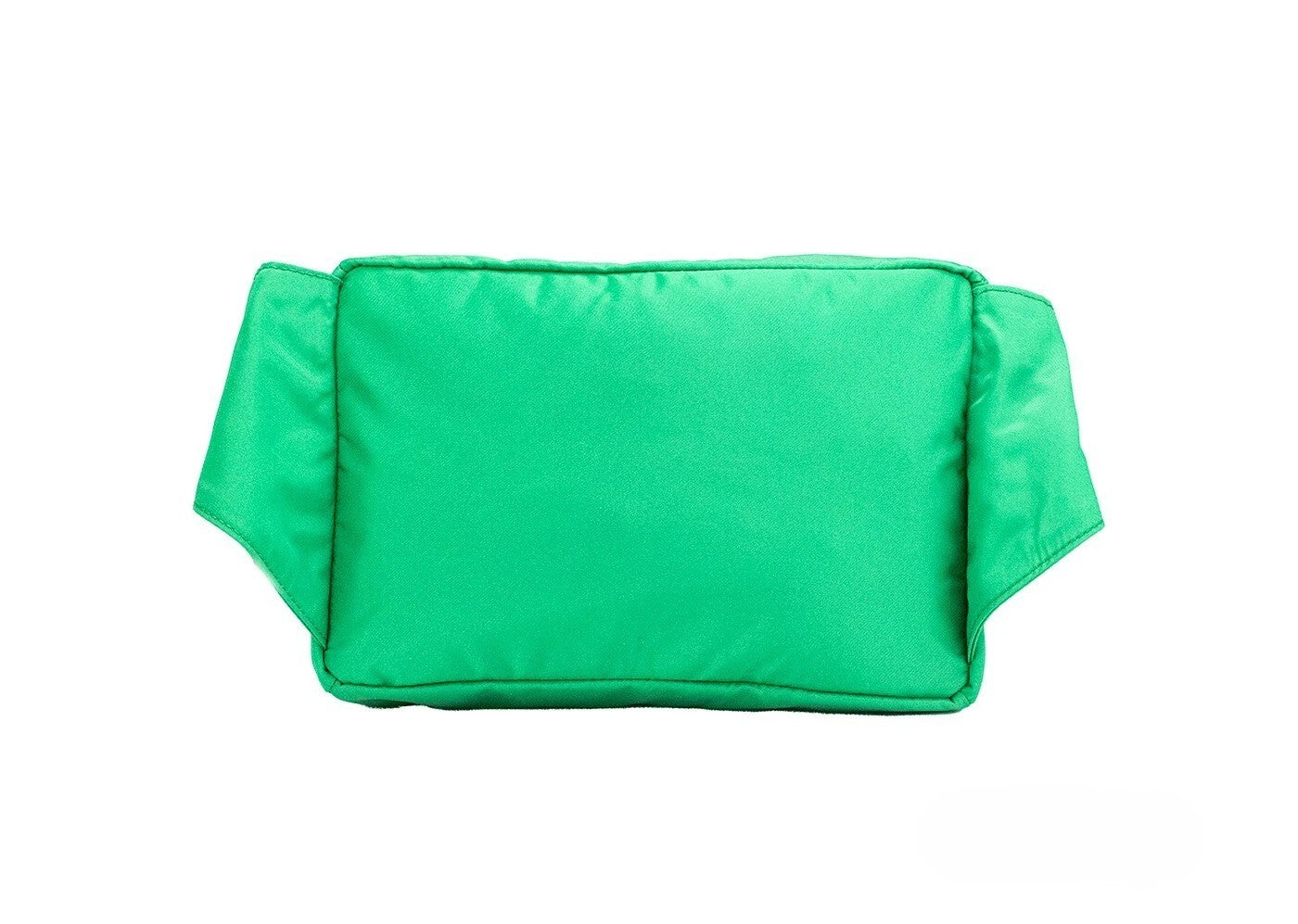 Versace Small Bright Green Nylon Matte Medusa Belt Bag Waist Fanny Pack Purse Black