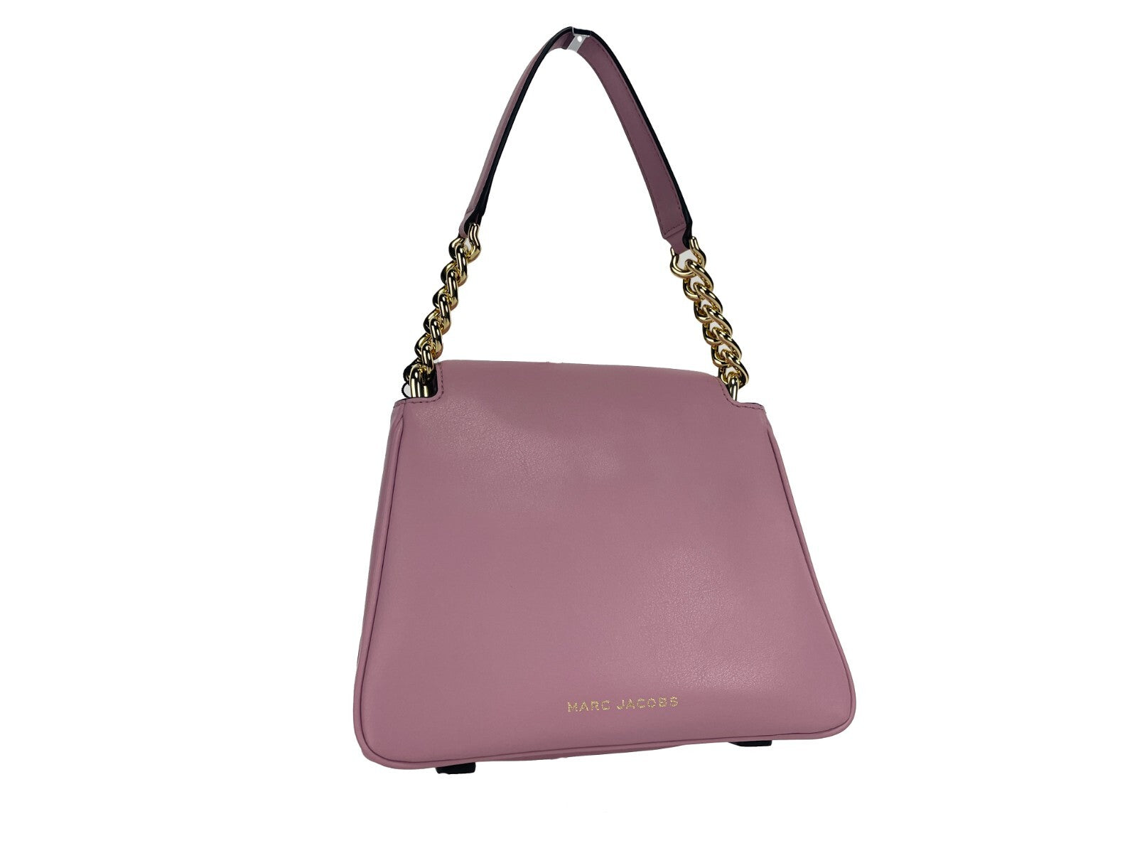 Marc Jacobs The J Mini Chain Satchel Bag Crossbody Gold Leather