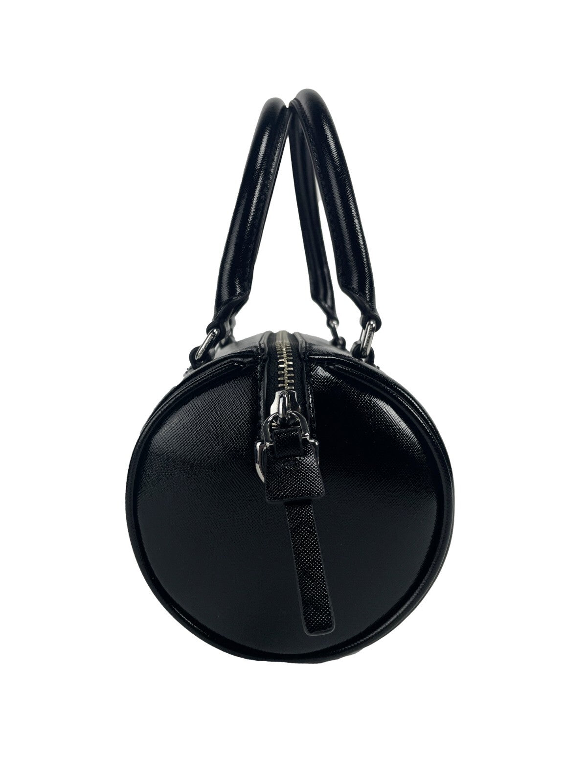 Marc Jacobs The Duffle Bag X Looney Tunes Road Runner Crossbody Silver Leather