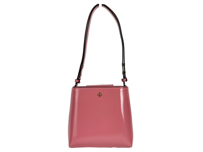 Tory Burch Patent Leather bucket bag in pink