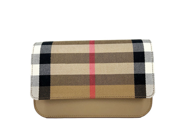Burberry Canvas crossbody bag in beige