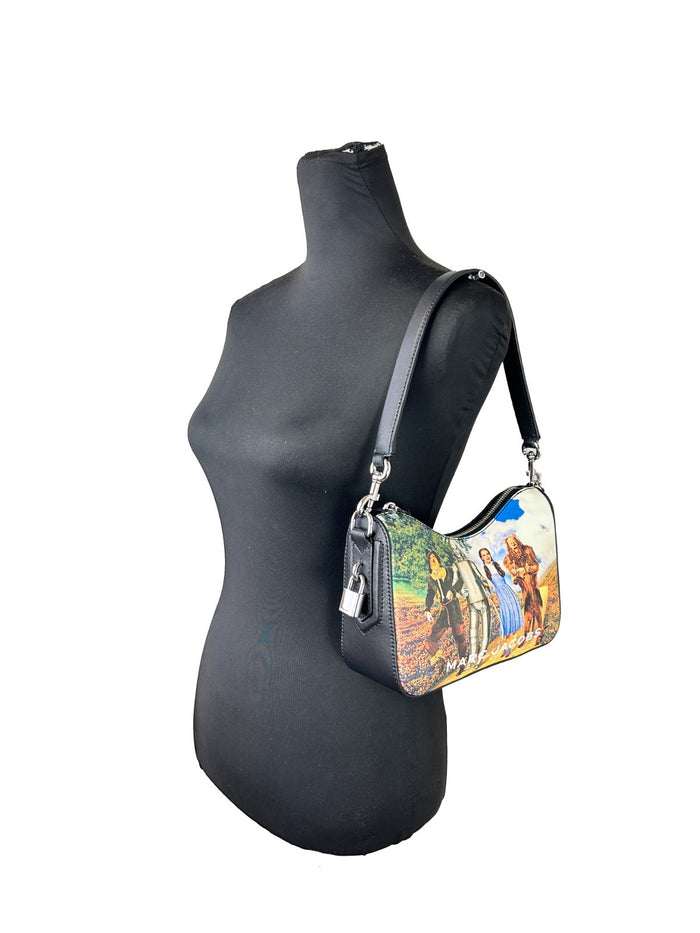 Marc Jacobs The Wizard Of Oz Small Convertible Shoulder Crossbody Bag Gold Leather