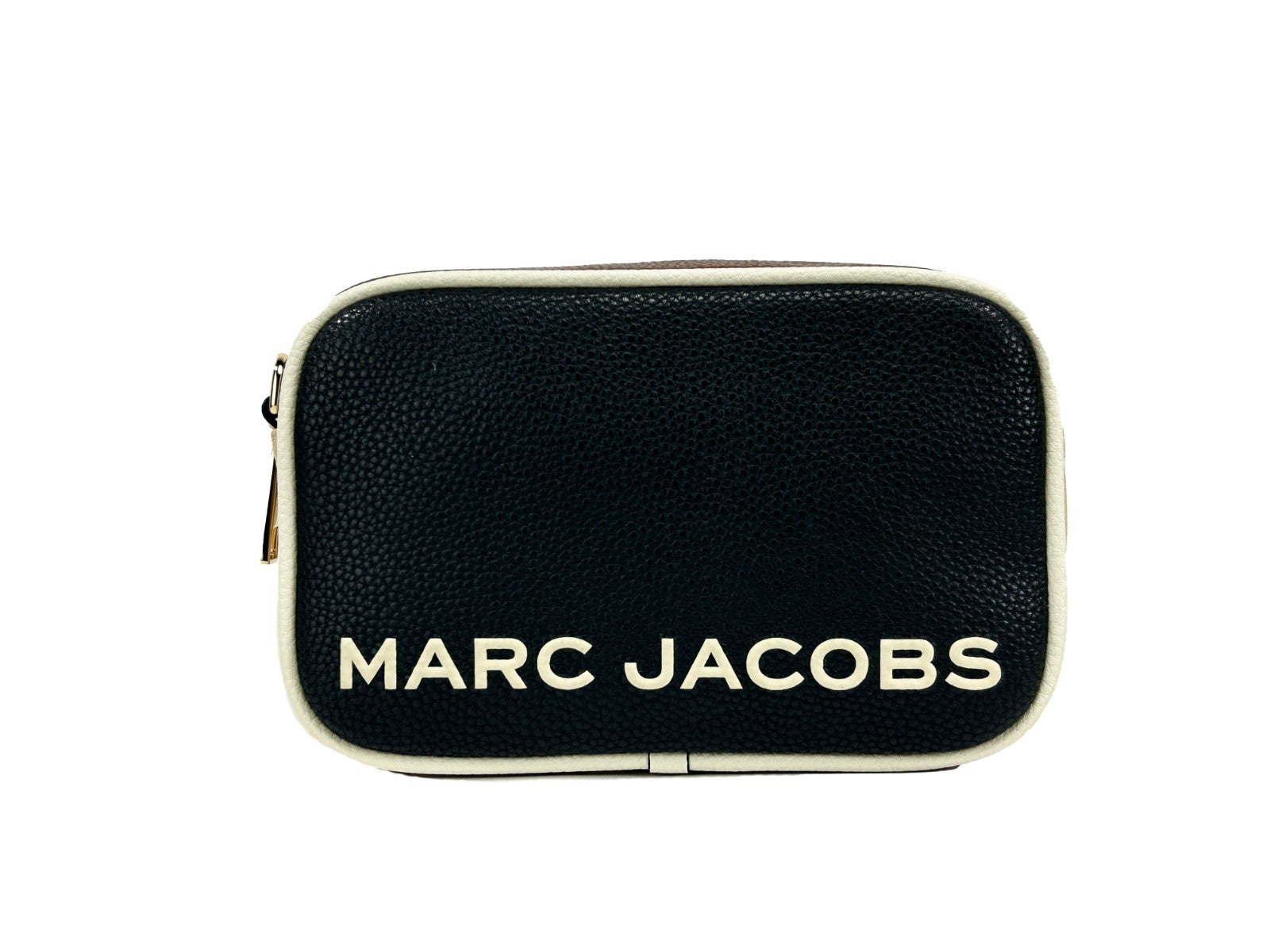 Marc Jacobs Flash Leather Camera Crossbody Bag Gold