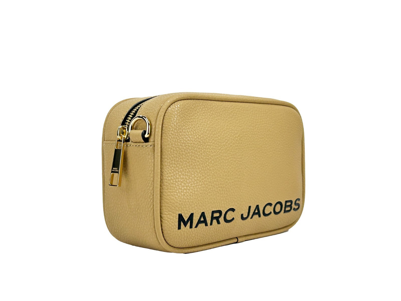 Marc Jacobs Flash Leather Camera Crossbody Bag Gold