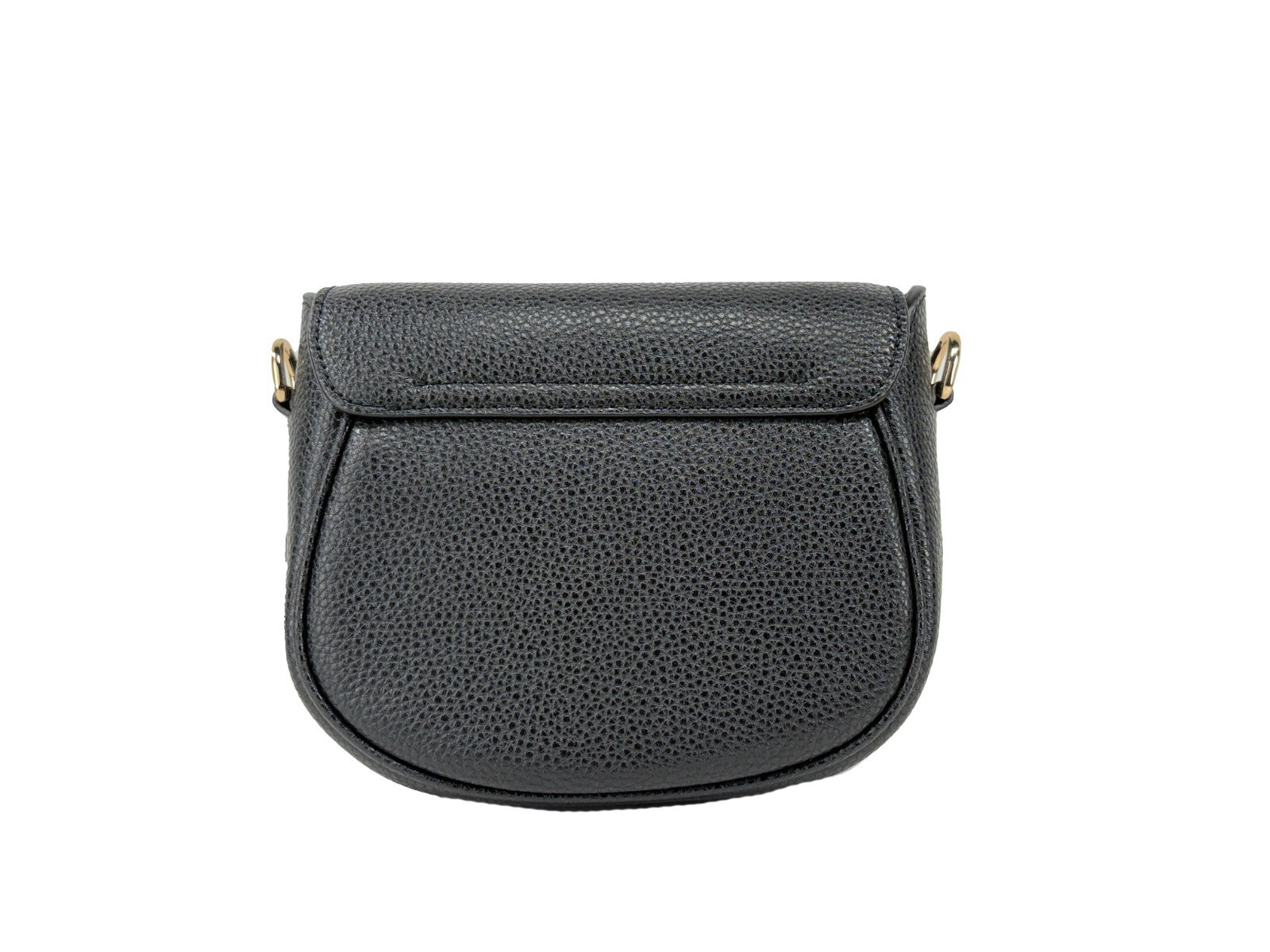 Marc Jacobs Leather Saddle Crossbody Bag Gold