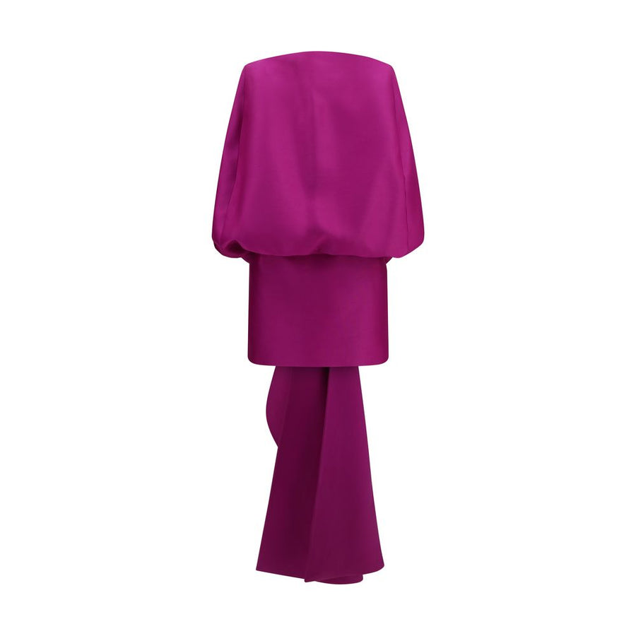 Balenciaga 80% Wool Ovis Aries dress in purple