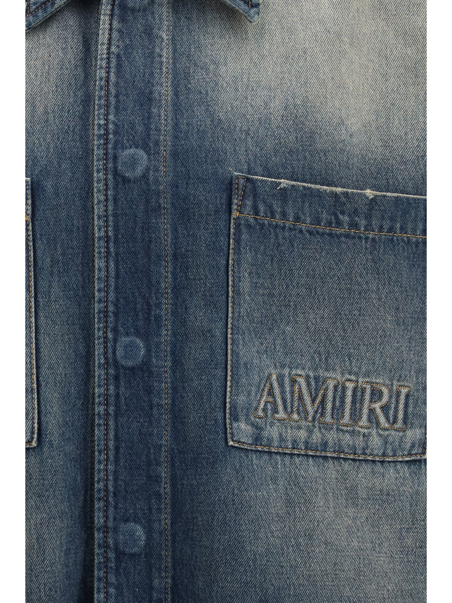 Denim Shirt Sandstone Cotton