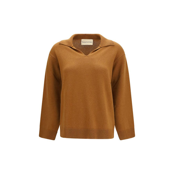 Valentino 100% Cashmere sweater in brown