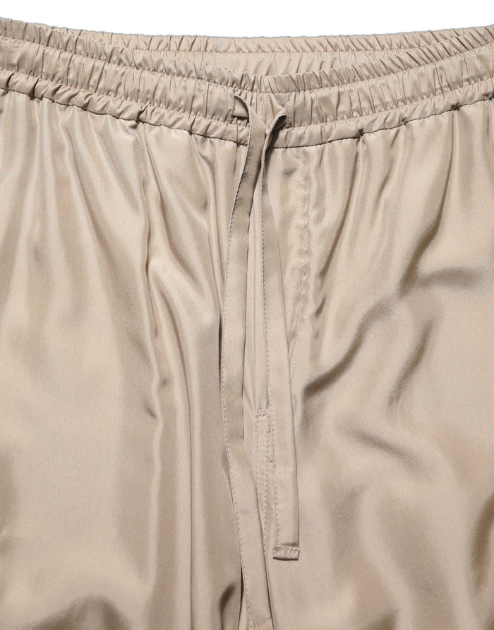 Dolce & Gabbana 100% Silk joggers in brown