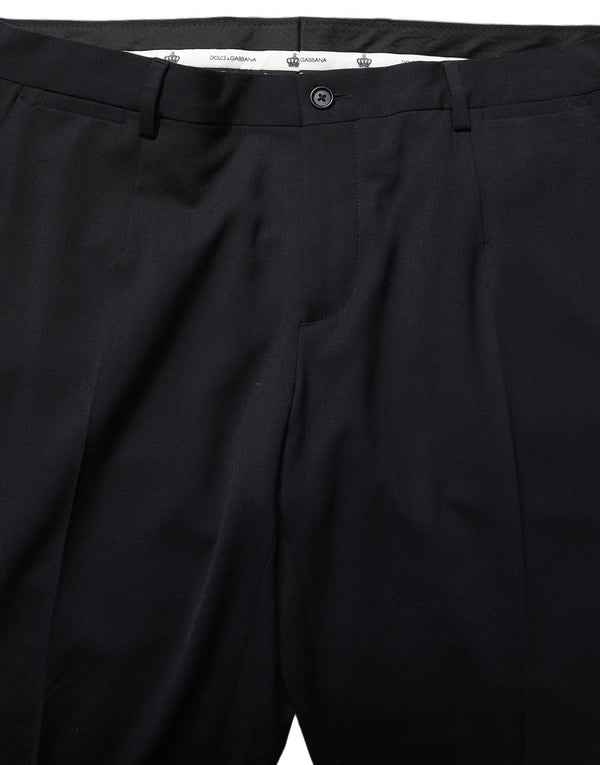 Dolce & Gabbana 58% Virgin Wool trousers in black