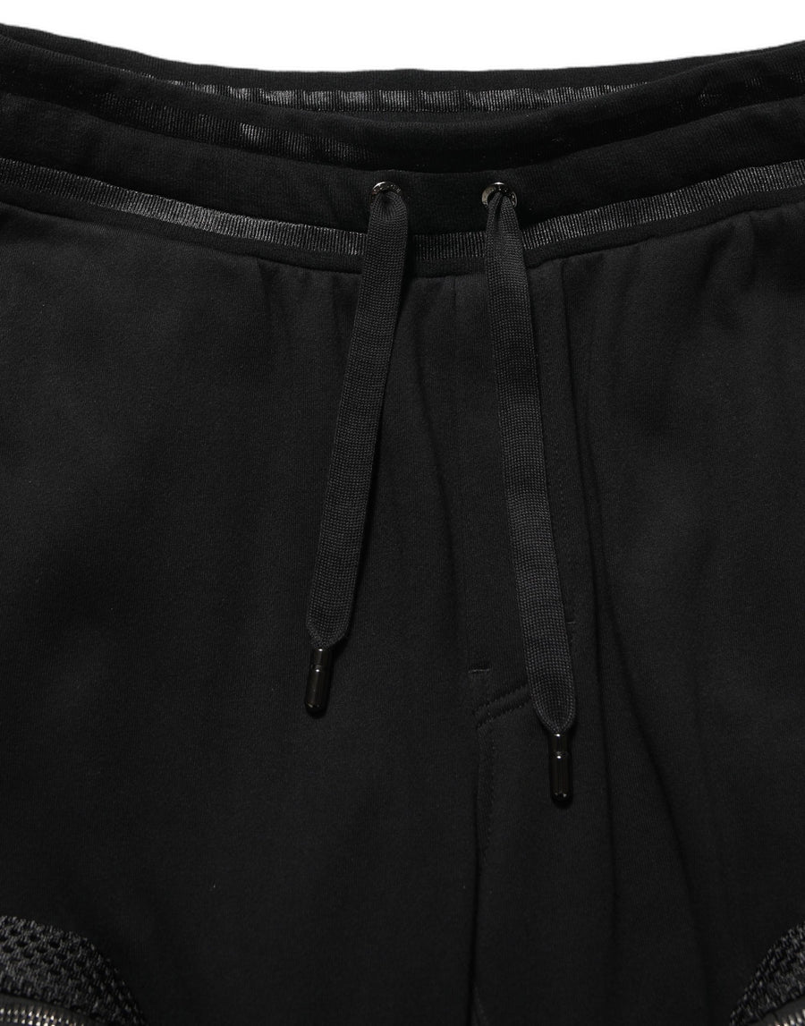 Dolce & Gabbana 70% Cotton joggers in black