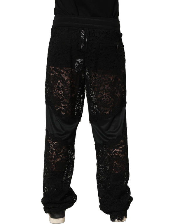 Dolce & Gabbana joggers in black