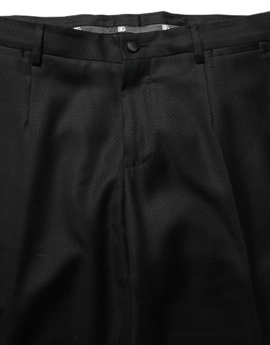 Dolce & Gabbana 50% Virgin Wool pant suit in black