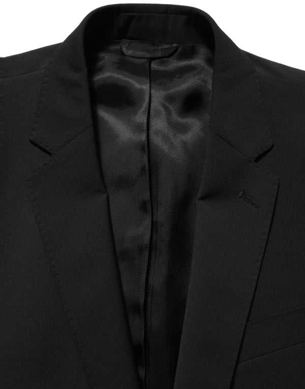 Dolce & Gabbana 55% Wool pant suit in black