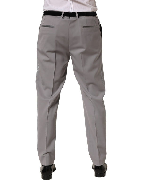 Dolce & Gabbana 77% Virgin Wool trousers in gray