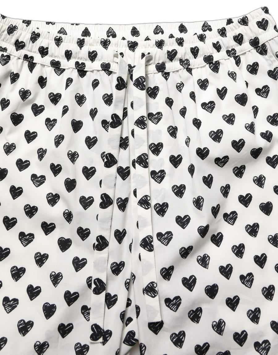 Dolce & Gabbana 97% Cotton 3% Elastane chinos in white